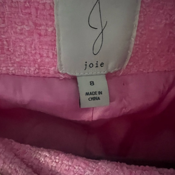 Pink Tweed Crop Jacket (8) - Picture 4 of 12